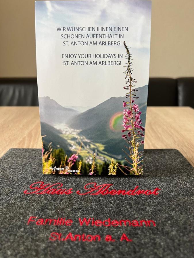 Apartament Haus Abendrot St. Anton am Arlberg Zewnętrze zdjęcie
